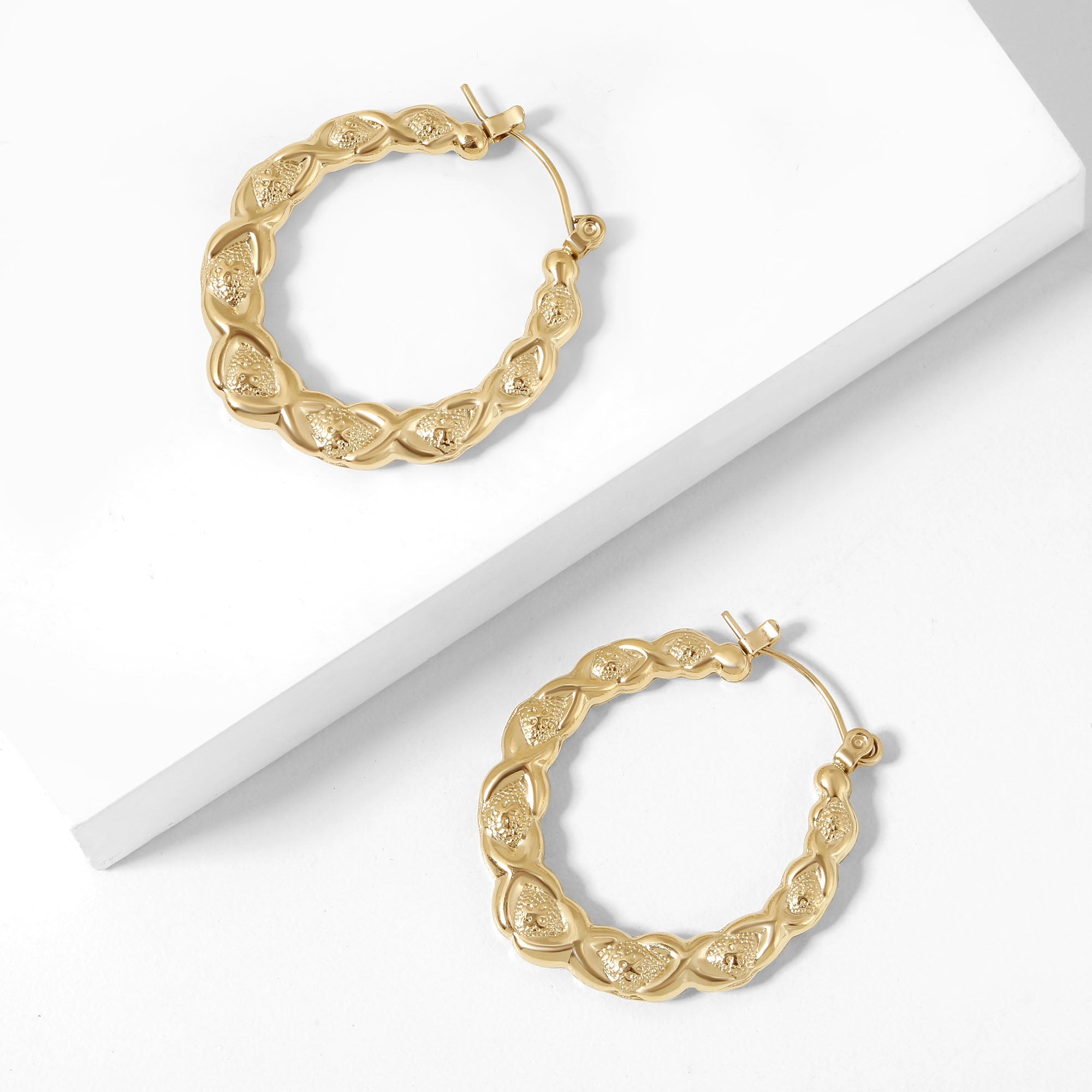 XOXO Hoop Earrings