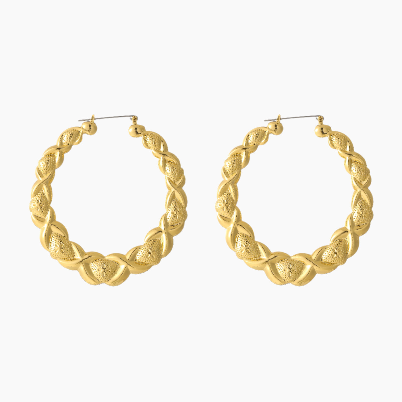 XOXO Hoop Earrings